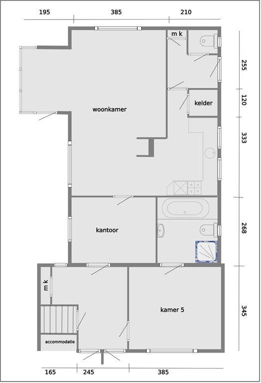 mediumsize floorplan